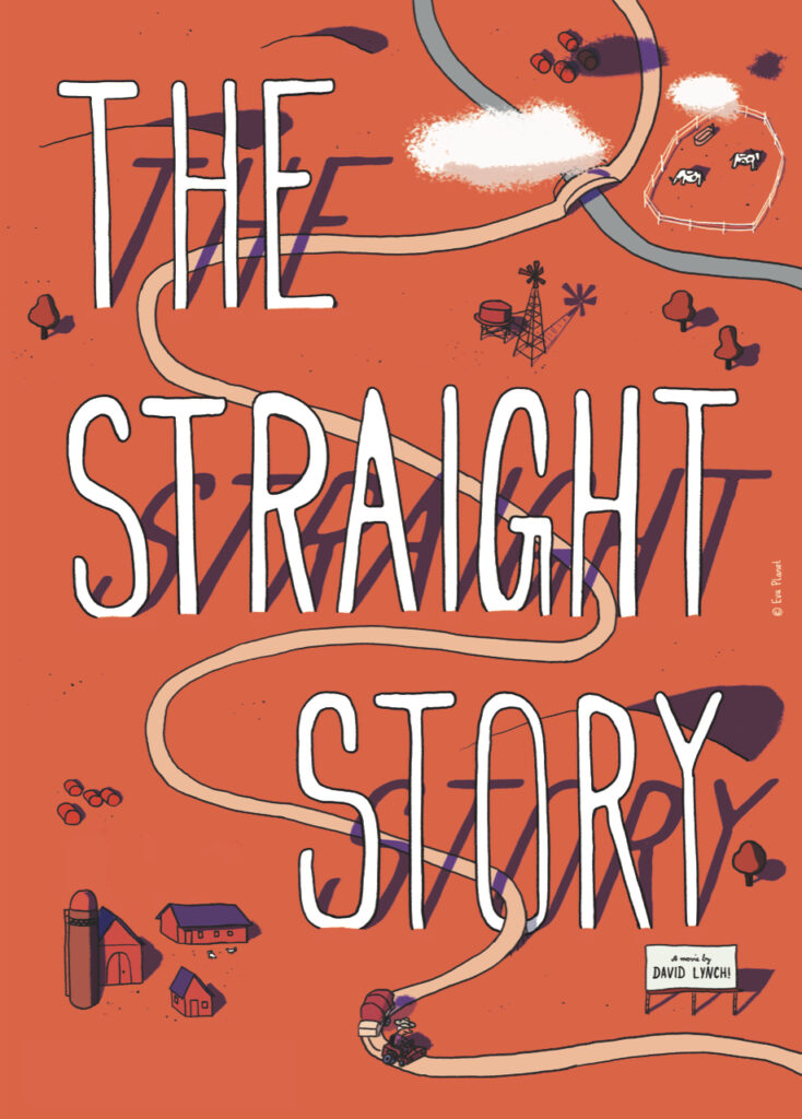Alternative movie poster the straight story | David Lynch | Eva Planet