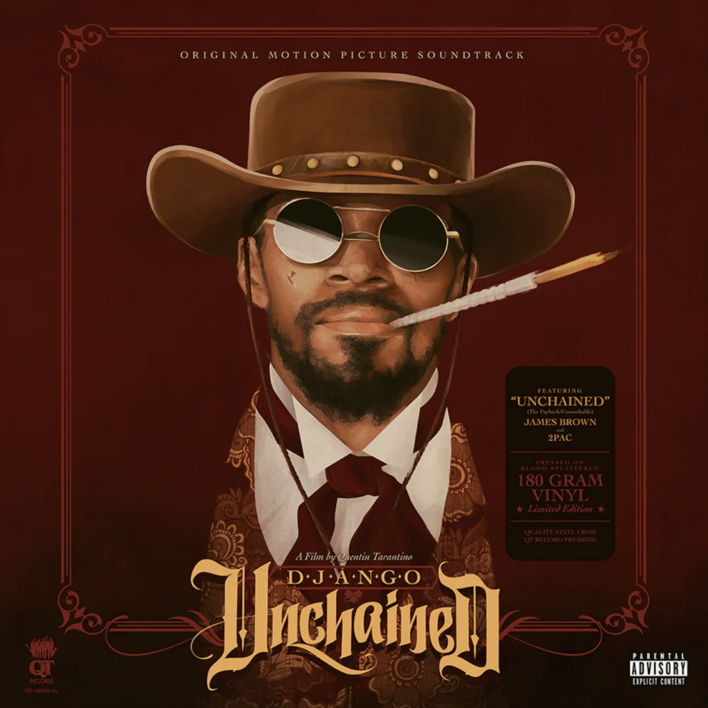 Alternative movie poster Django Unchained (soundtrack) | Quentin Tarantino| Aaron Lea | Soggettiva Gallery Milano