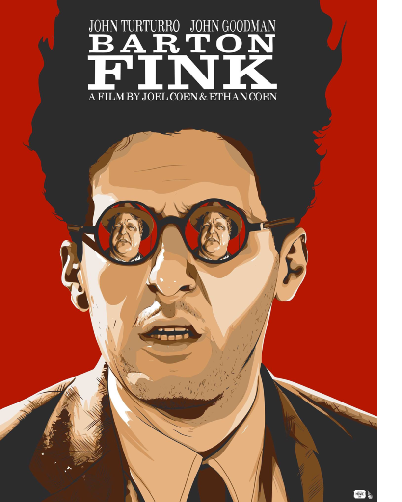 Foto alternative movie poster del film Barton Fink | Amanda Hedstorm | Coen | Soggettiva Gallery Milano