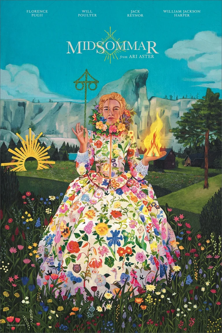 Foto alternative movie poster del film Midsommar | Francesca Pusceddu | Ari Aster | Soggettiva Gallery Milano