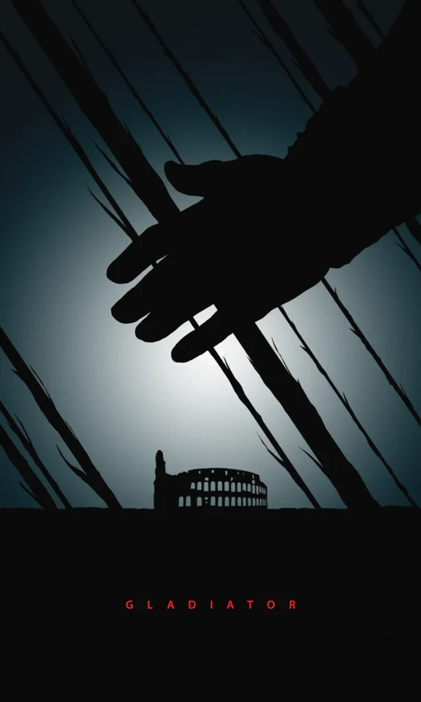 Foto alternative movie poster del film Il gladiatore | Khoa Ho | Ridley Scott | Soggettiva Gallery Milano