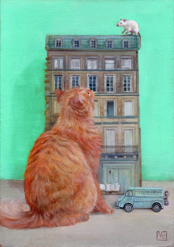 THE FRENCH DISPATCH (Cat green variant)